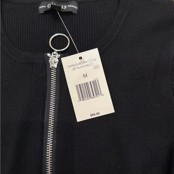 GUESS Logo Tape Zipped Crop Women’s Top. New with Tags - Picture 10 of 10